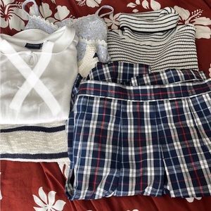 kids girls 6x-10 four piece clothing lot